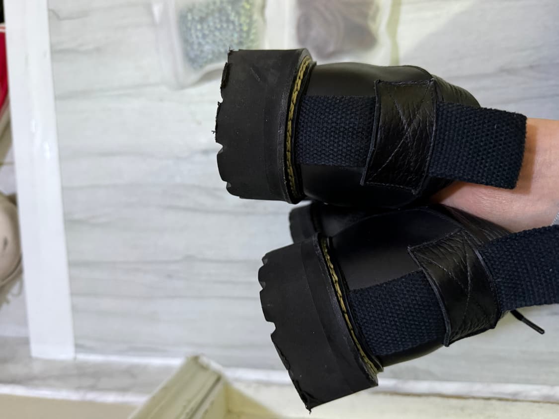 [275] 페넌 하이 부츠 로우 pebbled black 상품이미지3