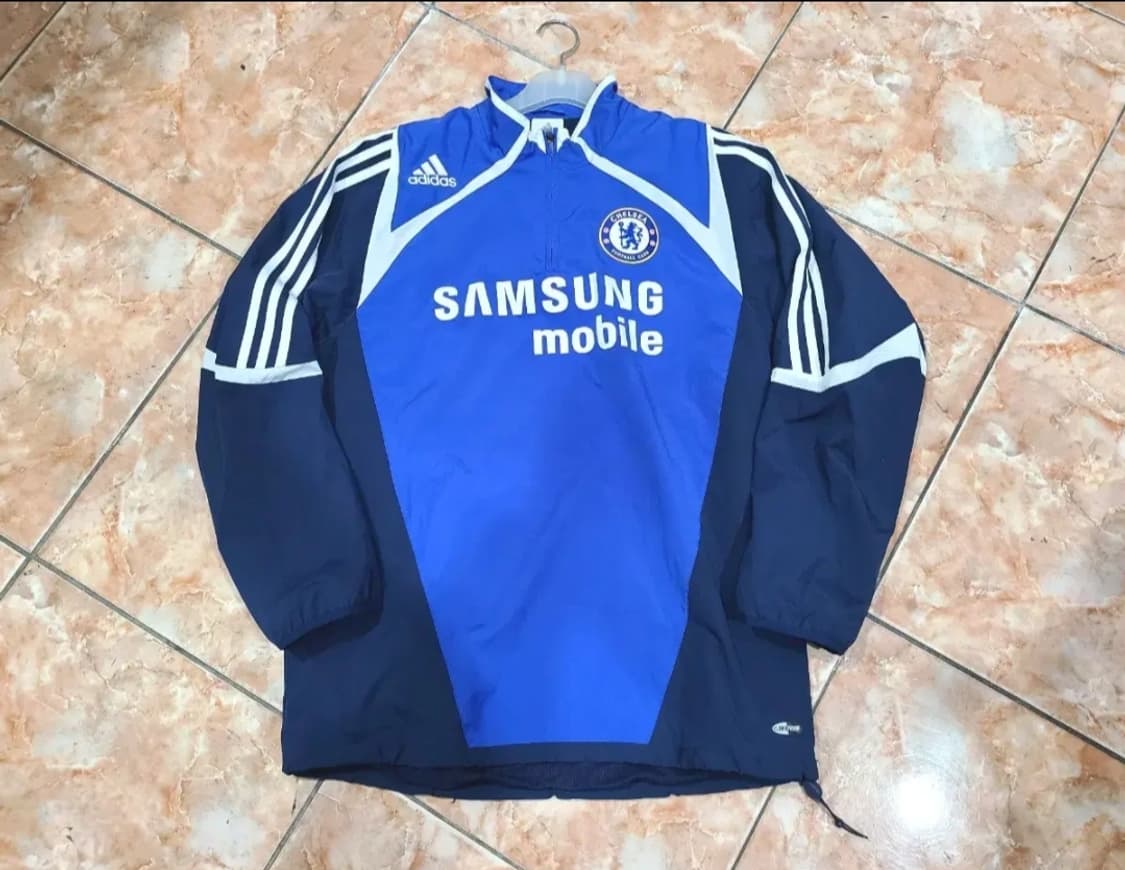 아디다스 07 08 첼시 1/4집업 트레이닝 상품이미지1