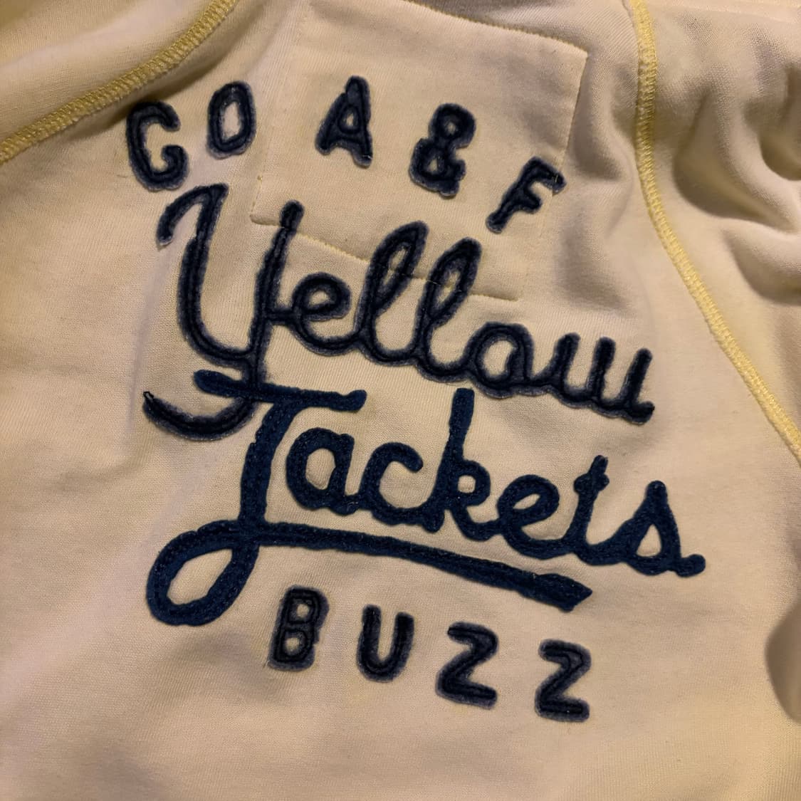 ABERCROMBIE AND FITCH 옐로 후디 상품이미지2