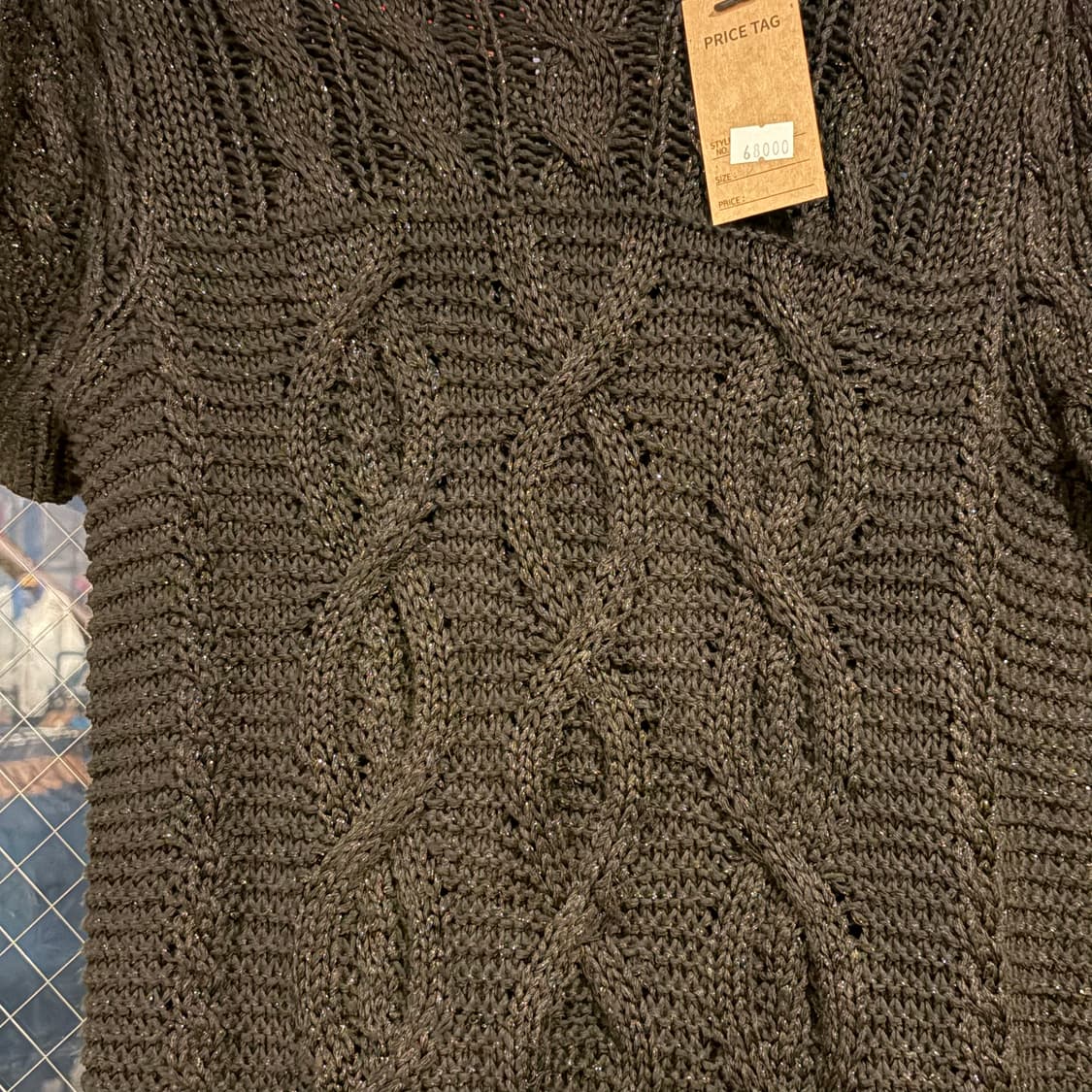 POLO 폴로 랄프로렌 글리터 반팔 니트
 상품이미지7