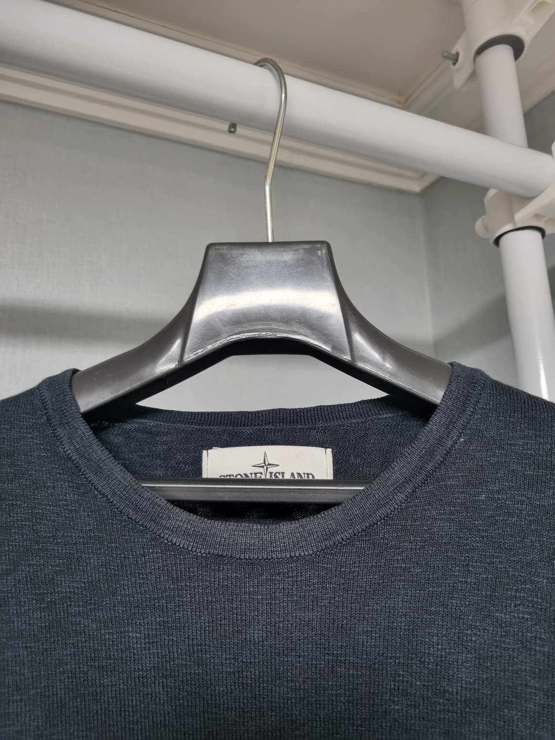 [최종가격] 스톤아일랜드 네이비 블랙 니트 상품이미지4