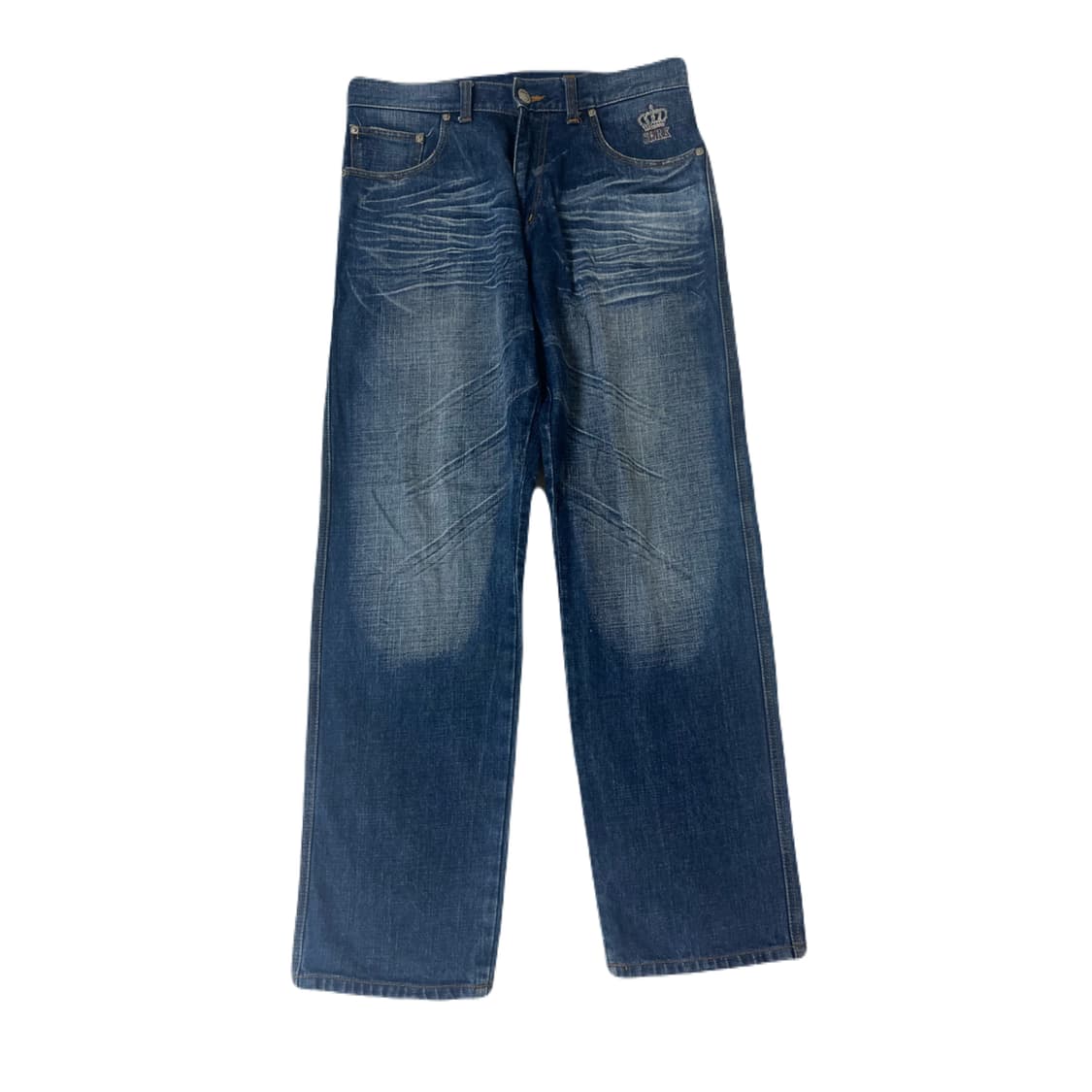 Y2K 빈티지 워싱 데님팬츠 상품이미지2