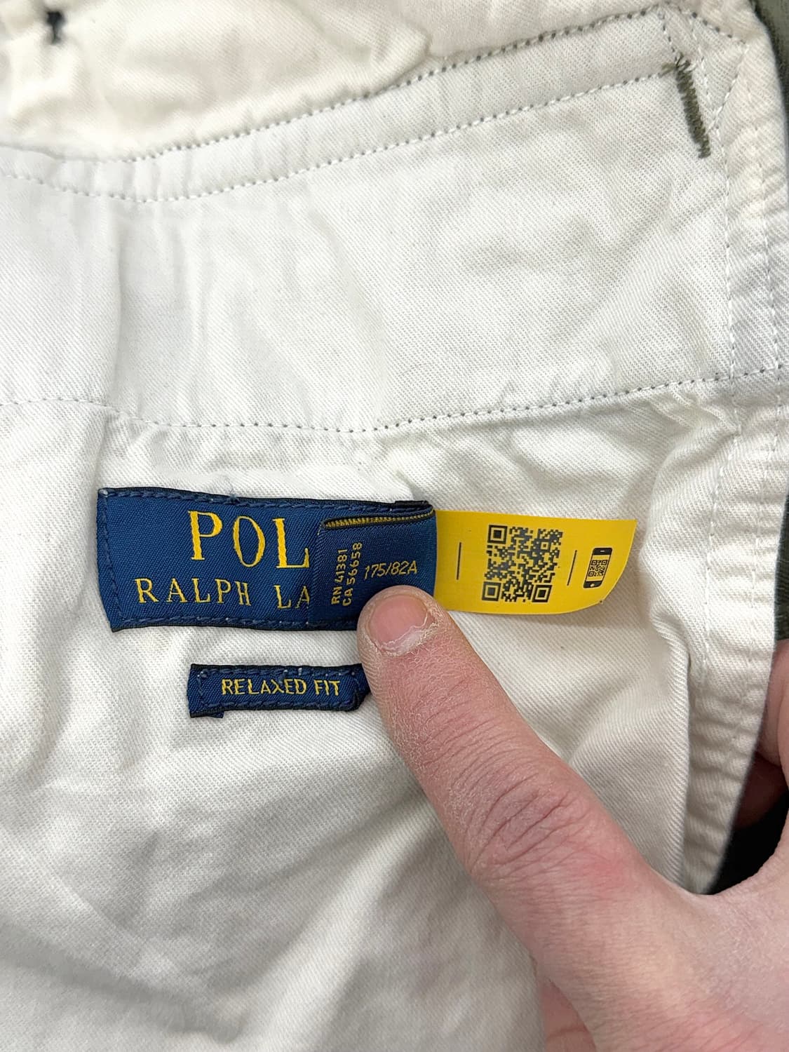 폴로 랄프로렌 정글 그린 카고 구르카 코튼 팬츠 상품이미지8