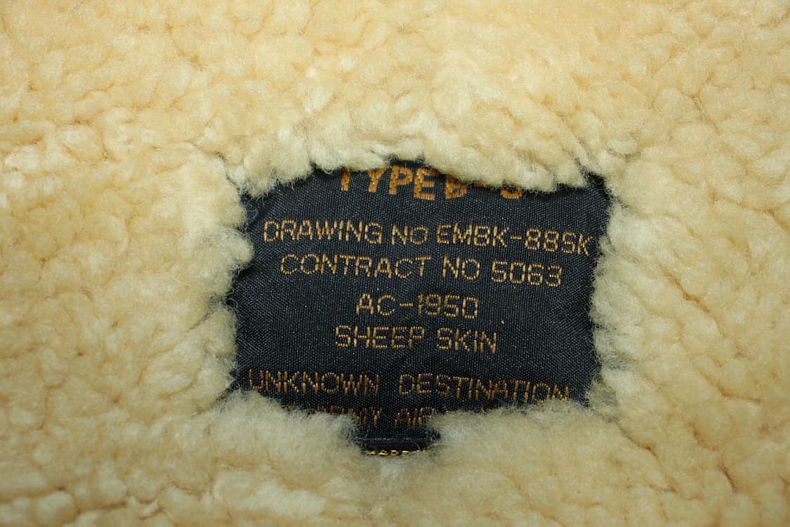 MUY BIEN B-3 항공 무스탕 (우리95) 상품이미지7