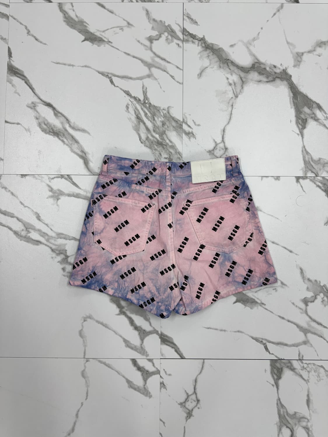 MSGM 로고 프린팅 타이다이 팬츠 상품이미지2