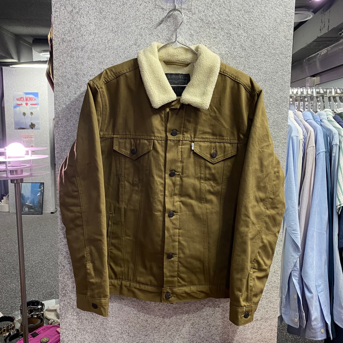 리바이스 쉐르파 브라운 자켓 B3436 상품이미지2