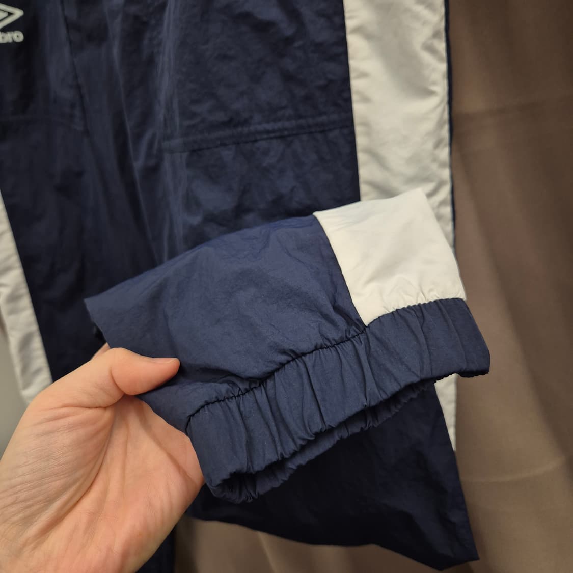 엄브로 HBL 스포티 캐주얼 우븐 조거 팬츠 L 상품이미지3