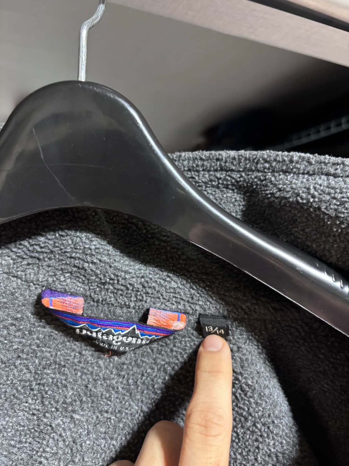 7-80s 파타고니아 쉘드 자켓 마룬 상품이미지4