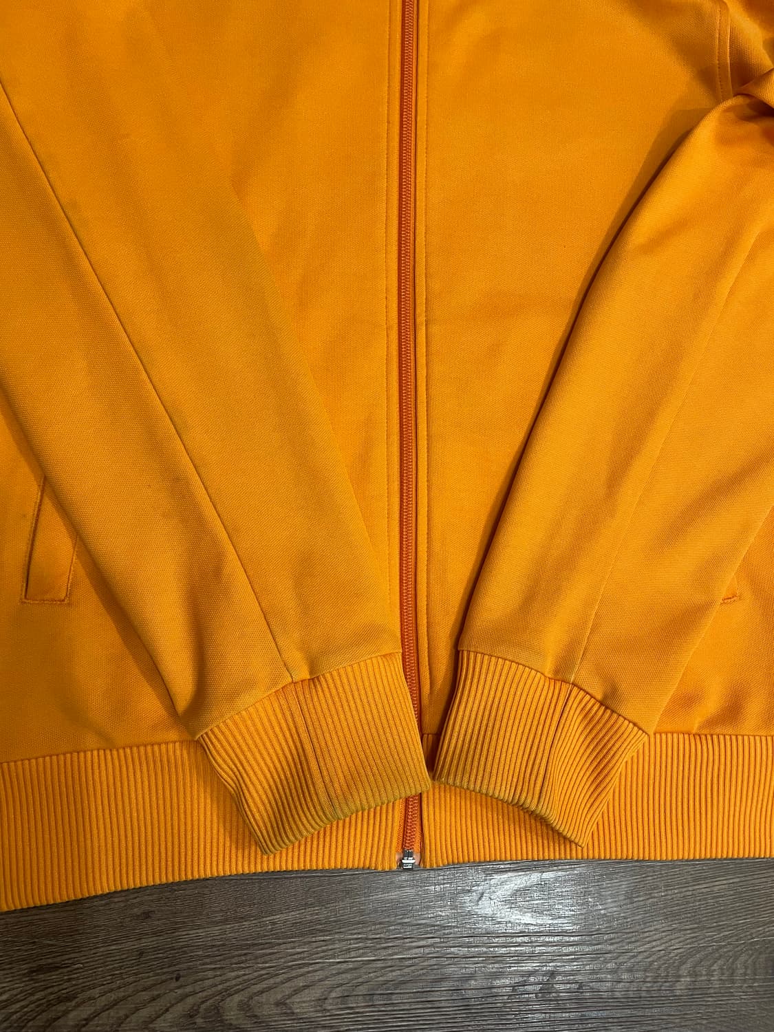 아디다스 베어 자수 베켄바우어 져지 오렌지 상품이미지9