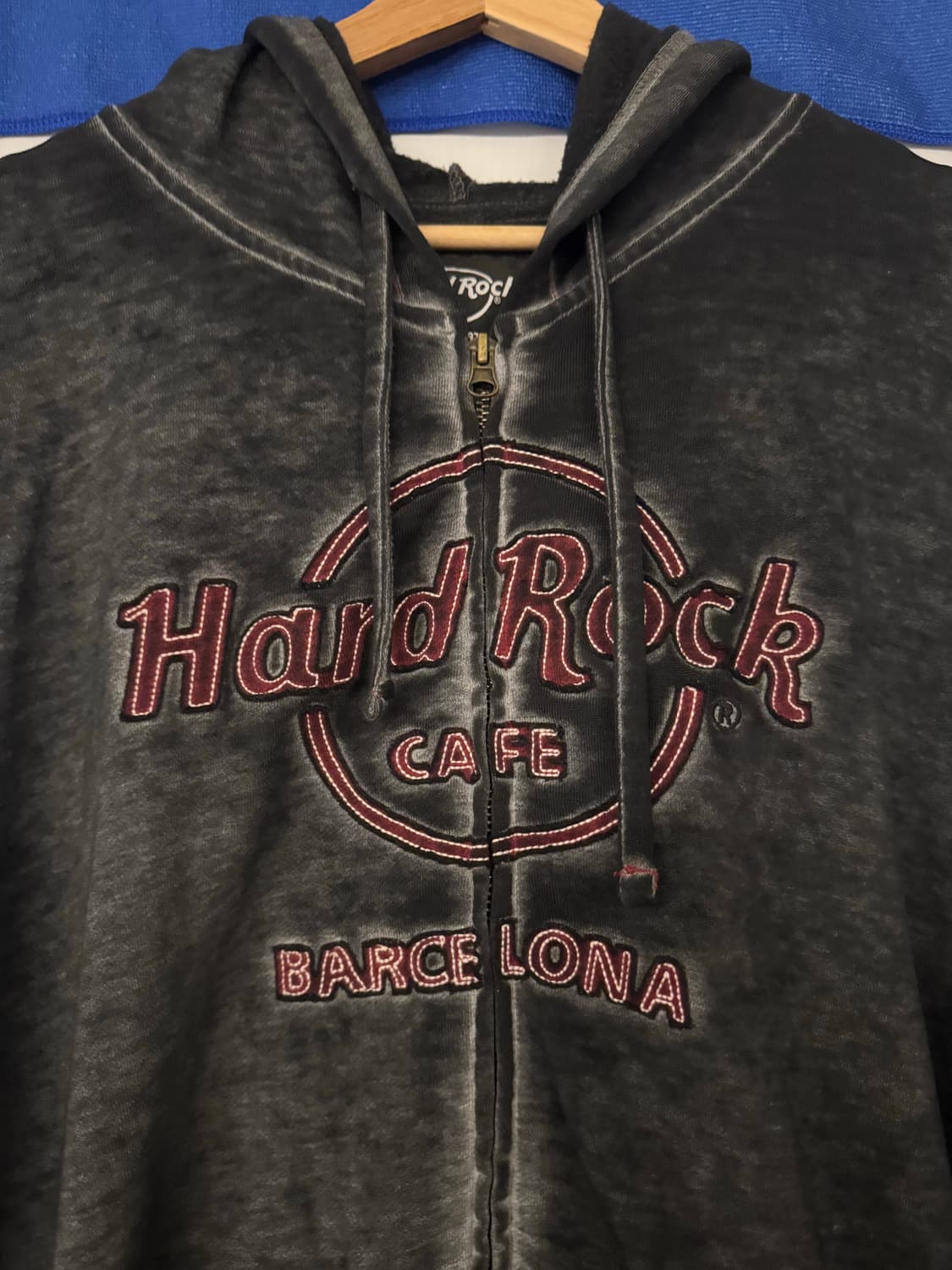 하드락 카페 후드집업 상품이미지2