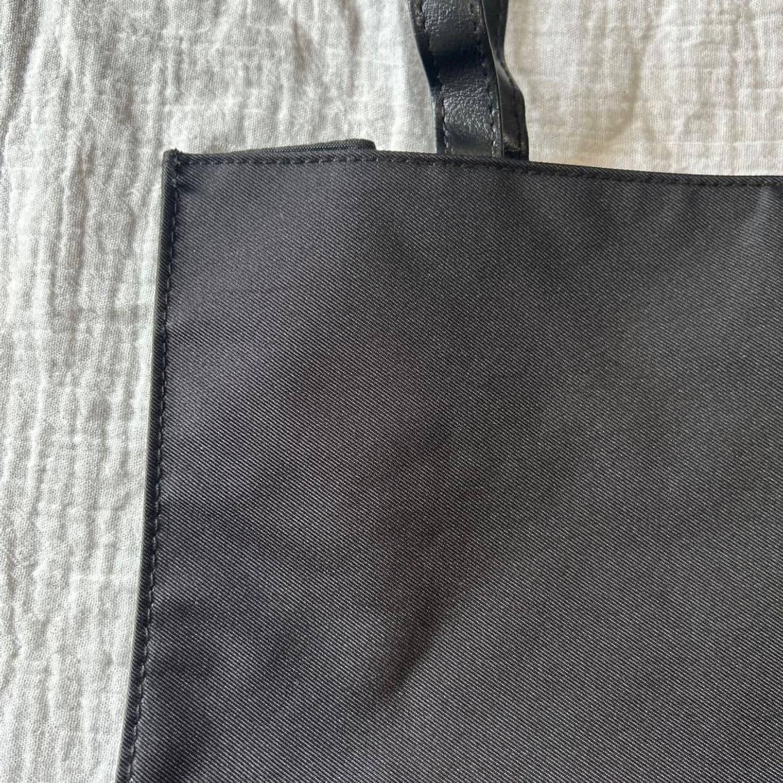 Y's Leather Panel Nylon Tote Bag 상품이미지6