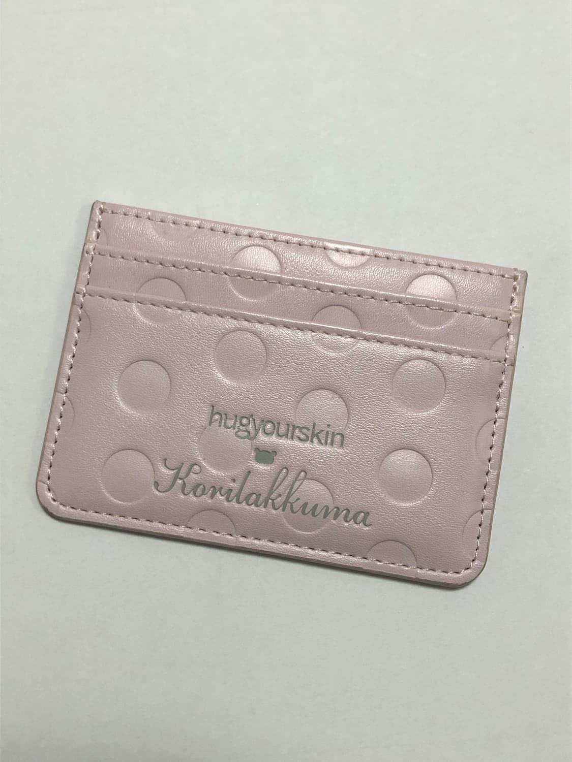 허그유어스킨 리릭쿠마 카드지갑 핑크  상품이미지2