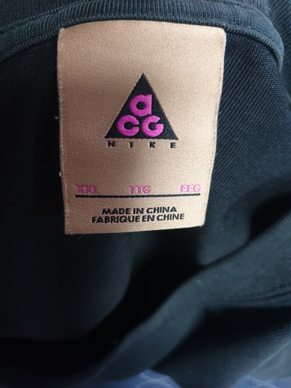 나이키 ACG LBG 자수로고 반팔티 블랙 (XXL) 상품이미지4