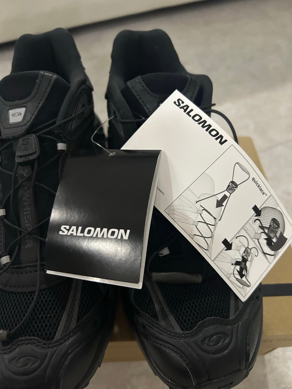 살로몬 XT-위스퍼 블랙 아스팔트 상품이미지4