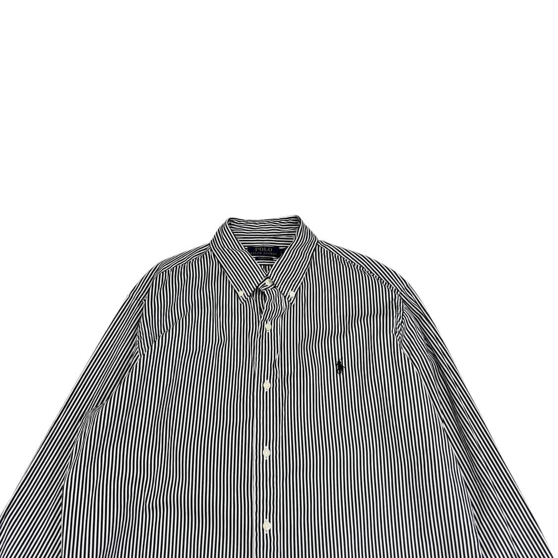 폴로 랄프로렌 QR 클래식 핏 스트라이프 셔츠 상품이미지2