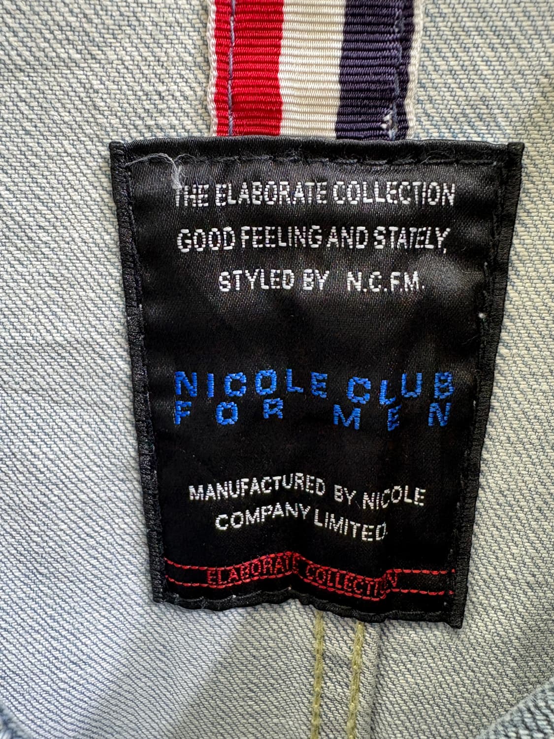 NICOLE CLUB FOR MEN 데님자켓 상품이미지6