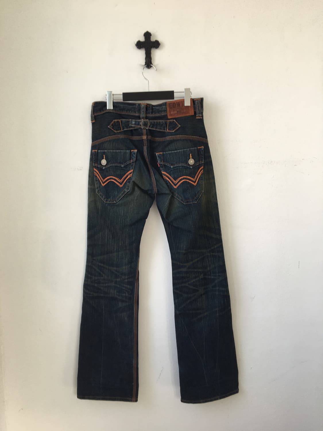 Edwin back pocket point denim pants 상품이미지2