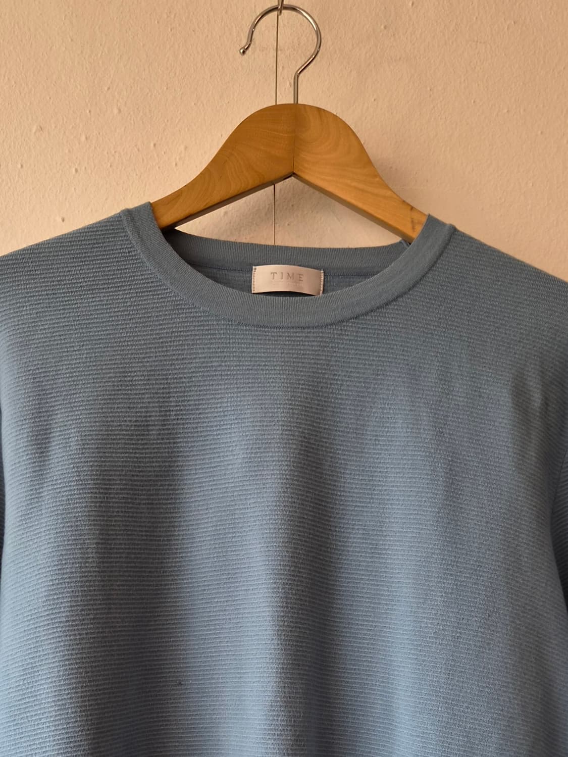 타임 남성 베이직라운드니트 105사이즈 상품이미지1