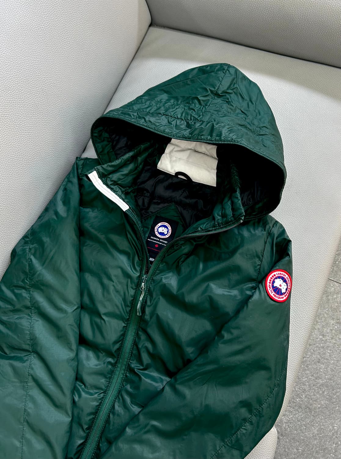 캐나다구스 여성 캠프 후디드 다운패딩자켓(XS/44~55) 상품이미지5