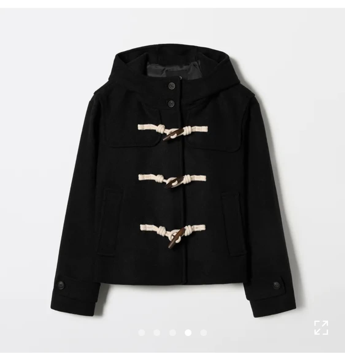 스파오 더플 숏코트 떡볶이코트 상품이미지1