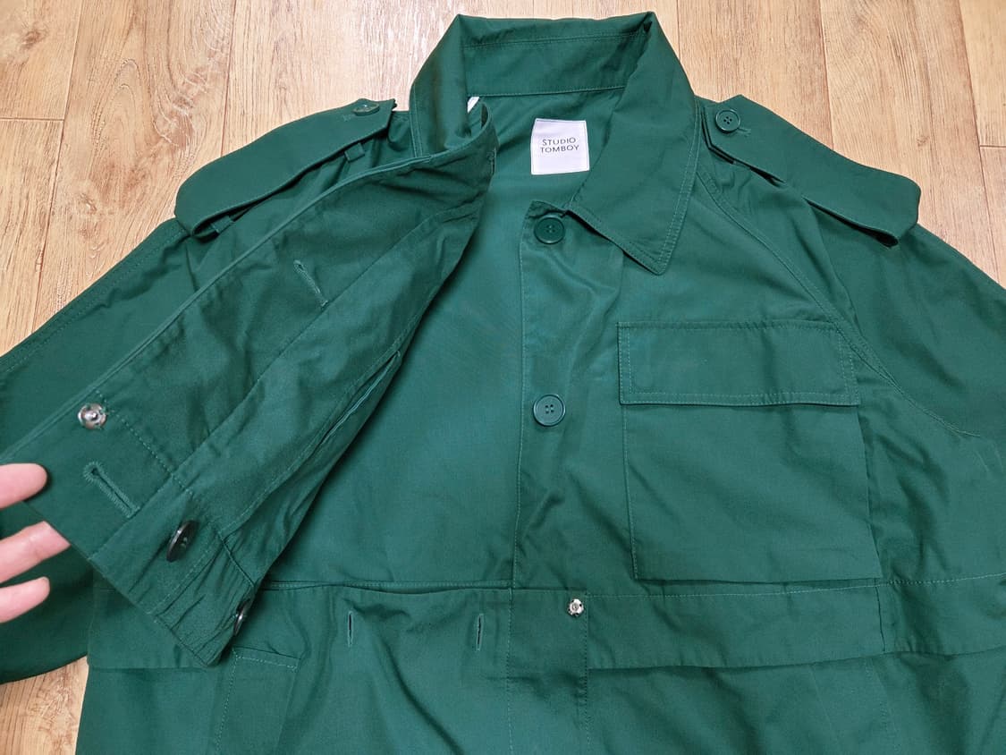 스튜디오톰보이(STUDIO TOMBOY) 디테쳐블 코트 프리사이즈 상품이미지9