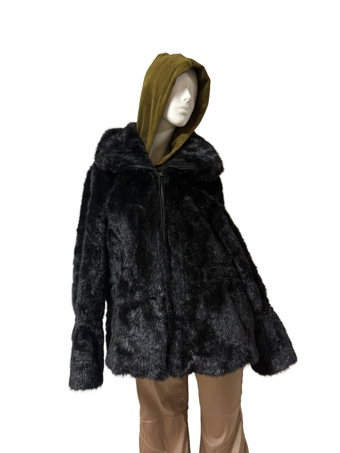 페이크 퍼 코트 자켓 상품이미지1