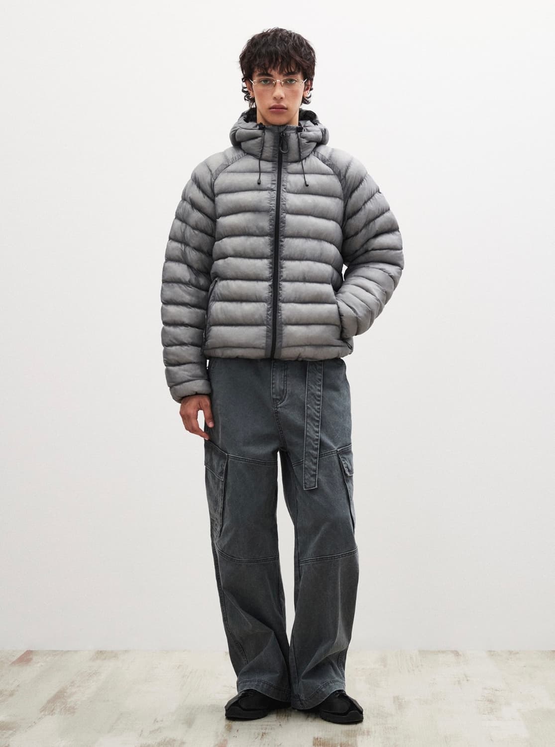 [M,XL]수아레 경량패딩 라이트 시어쉘 패딩 점퍼 상품이미지3