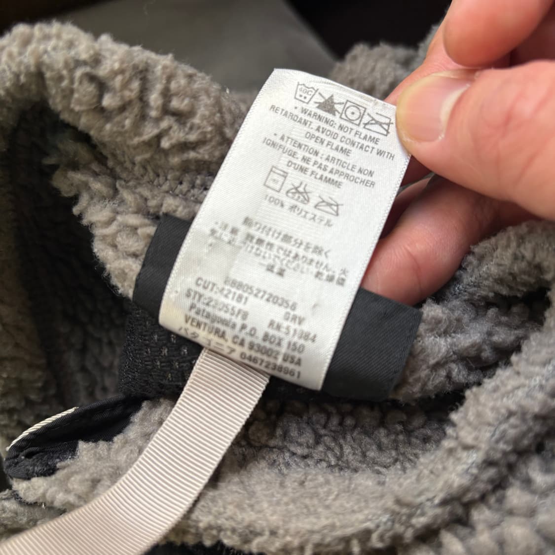 [L] 08 파타고니아 레트로 X 그레이 USA 딥파일 상품이미지7