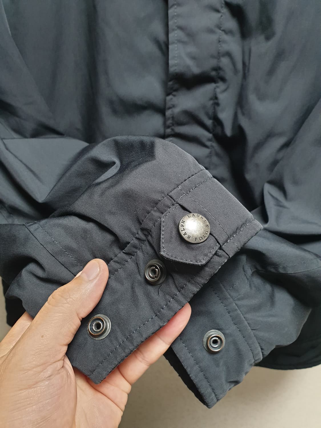 [m/100/정품] 폴로 랄프로렌 기모 블루종 자켓 상품이미지5