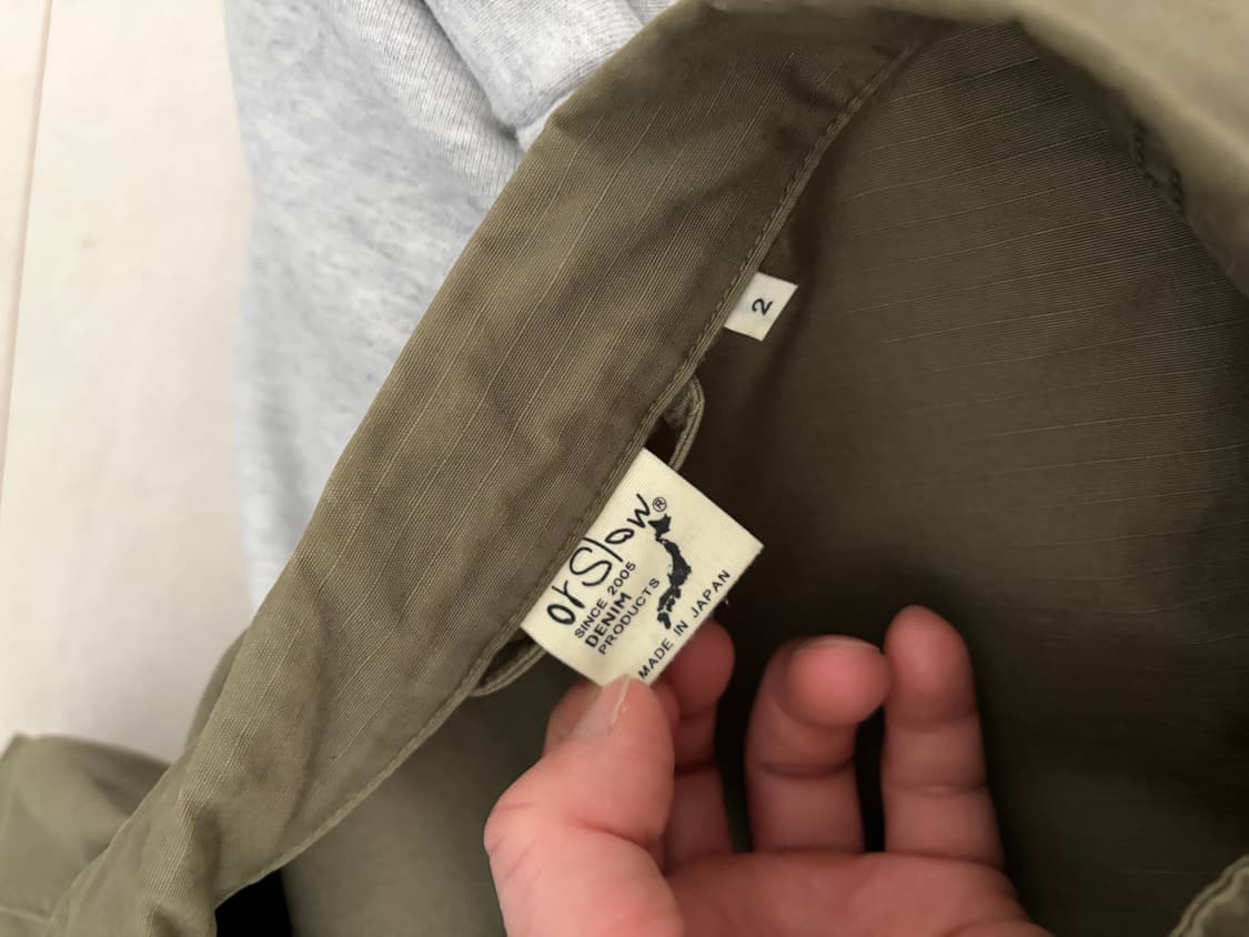 오어슬로우 정글 퍼티그 자켓  상품이미지3