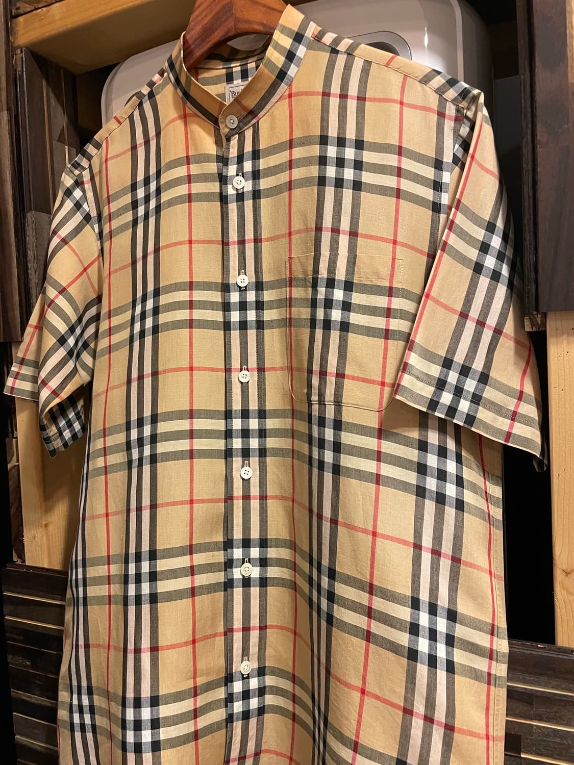 버버리 린넨 셔츠 상품이미지5