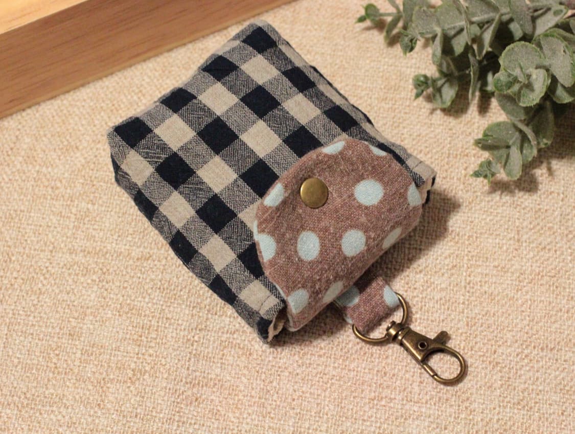 핸드메이드 도트 미니 파우치 상품이미지3