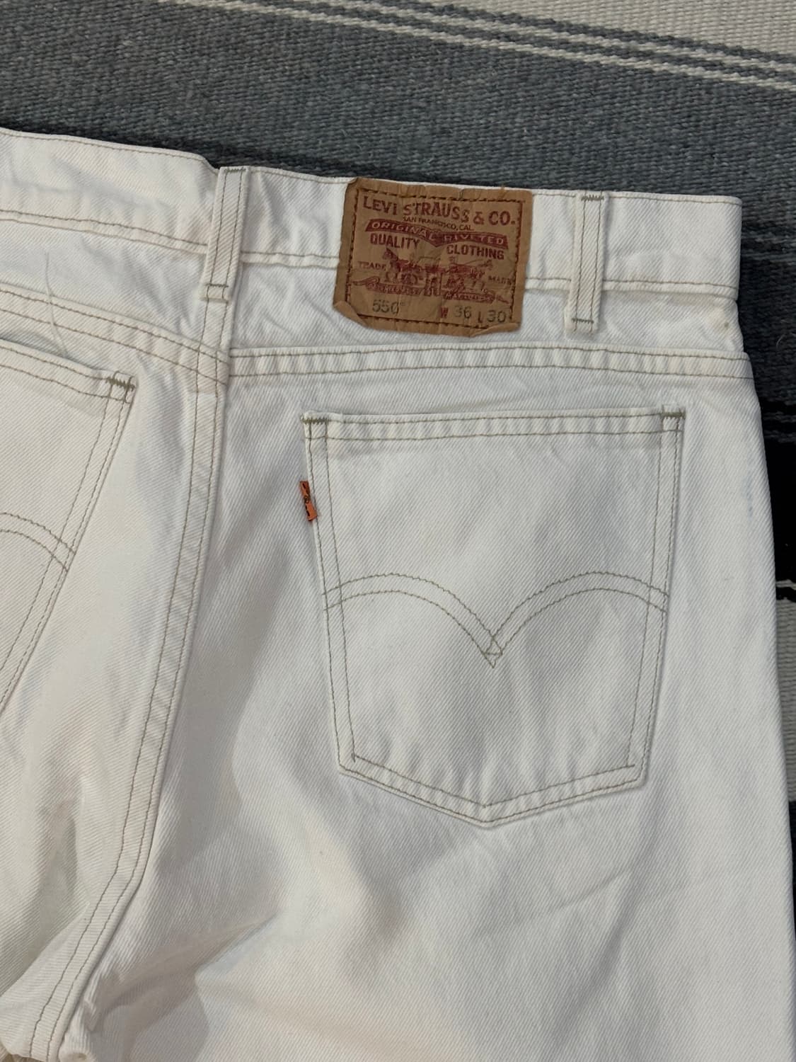 90‘s MADE IN USA 🇺🇸 리바이스 550 오렌지탭 상품이미지10