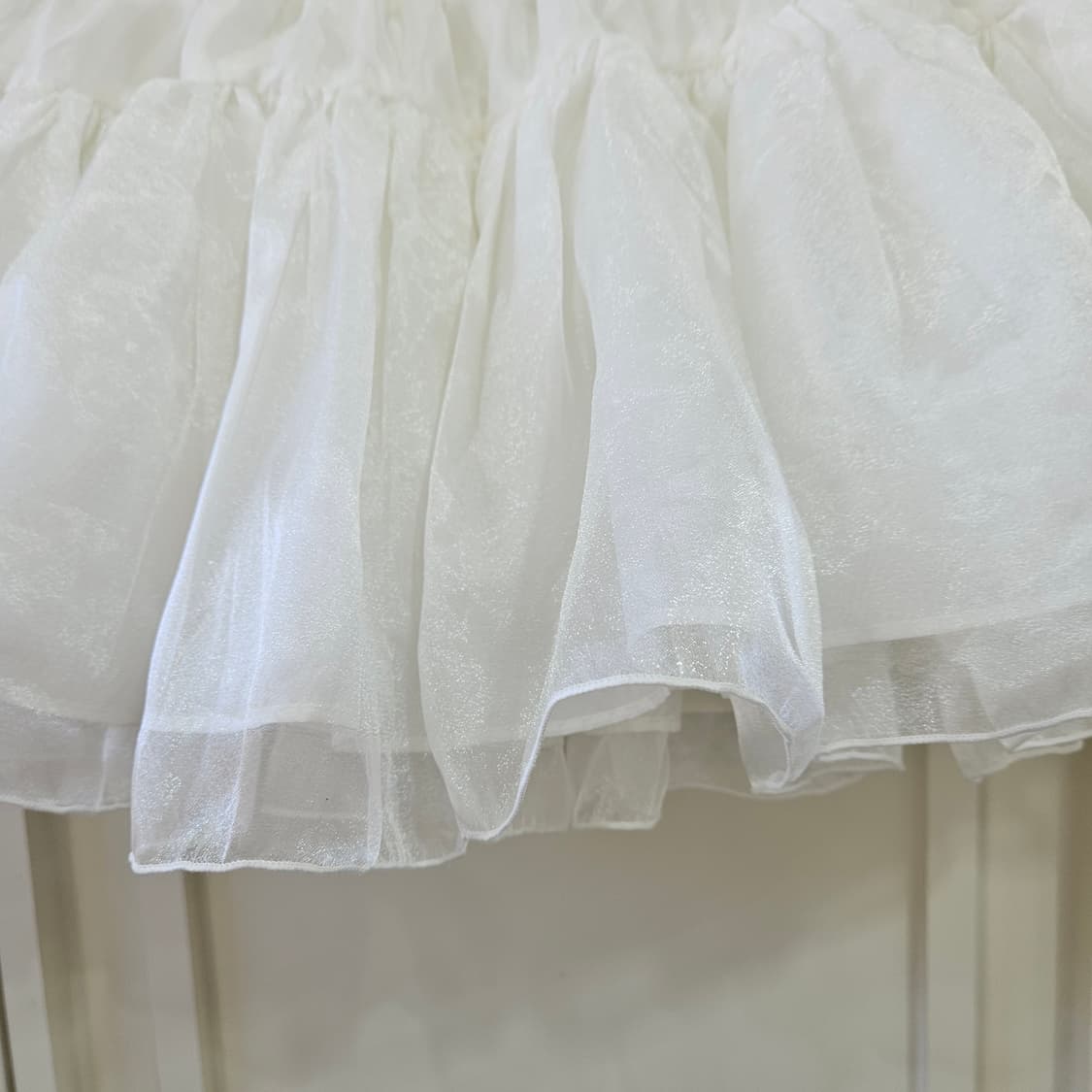 샤이니 오간자 볼륨 스커트 상품이미지4