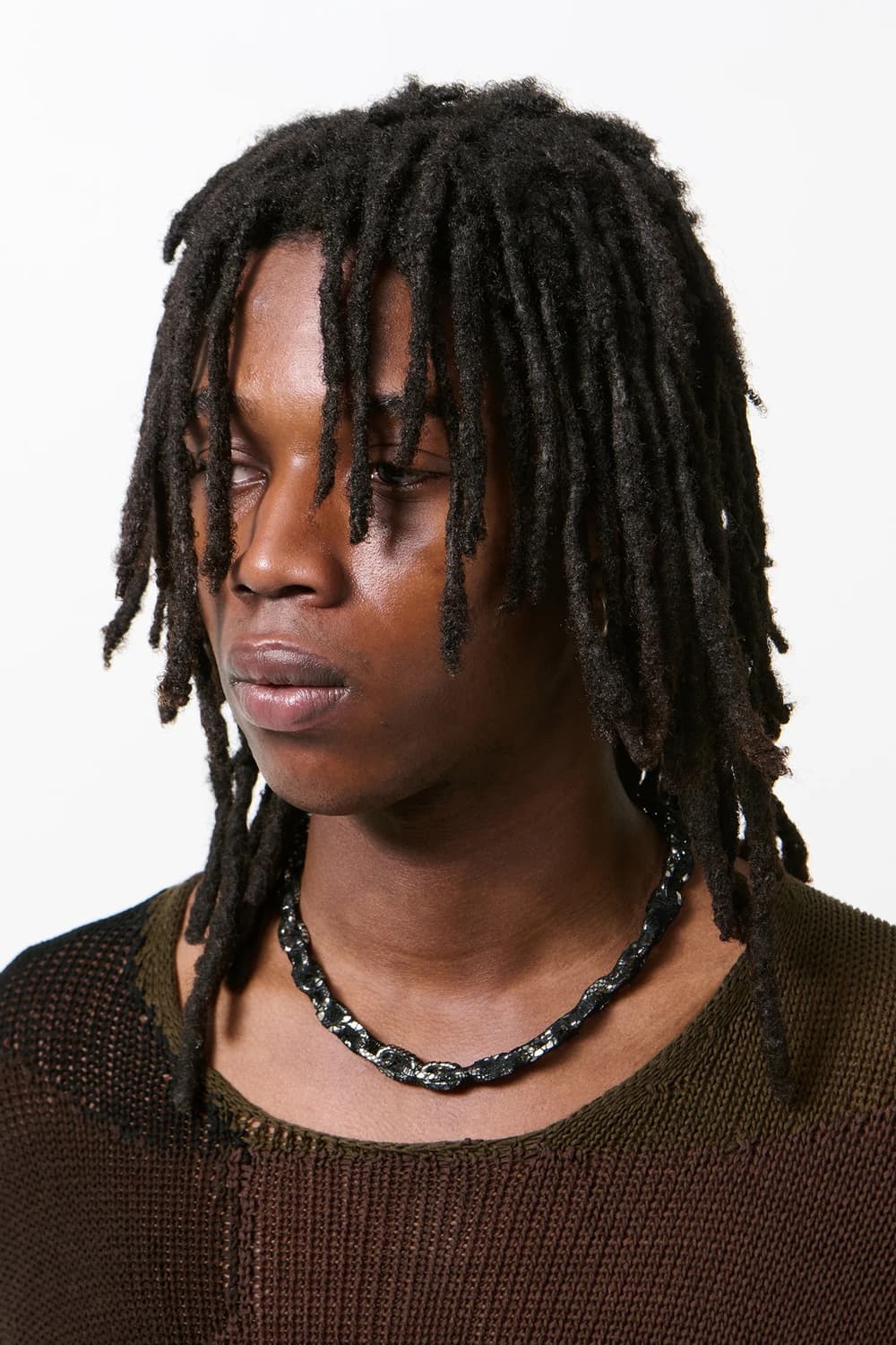 아워레가시 26ss 레이스 라돈 목걸이/블랙 상품이미지5