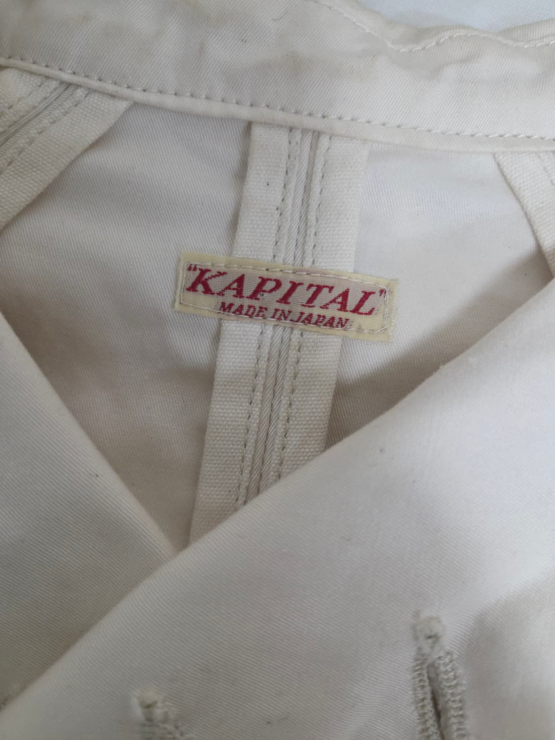 Kapital 투버튼 화이트 자켓 상품이미지4
