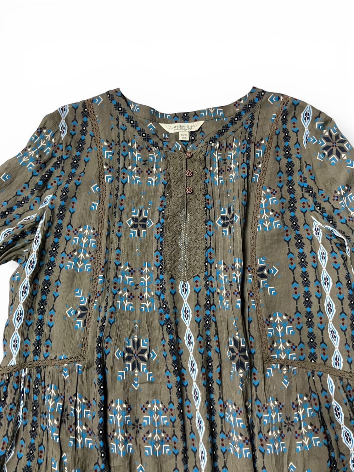 Thursday Island 패턴 미디움 원피스 85 상품이미지4