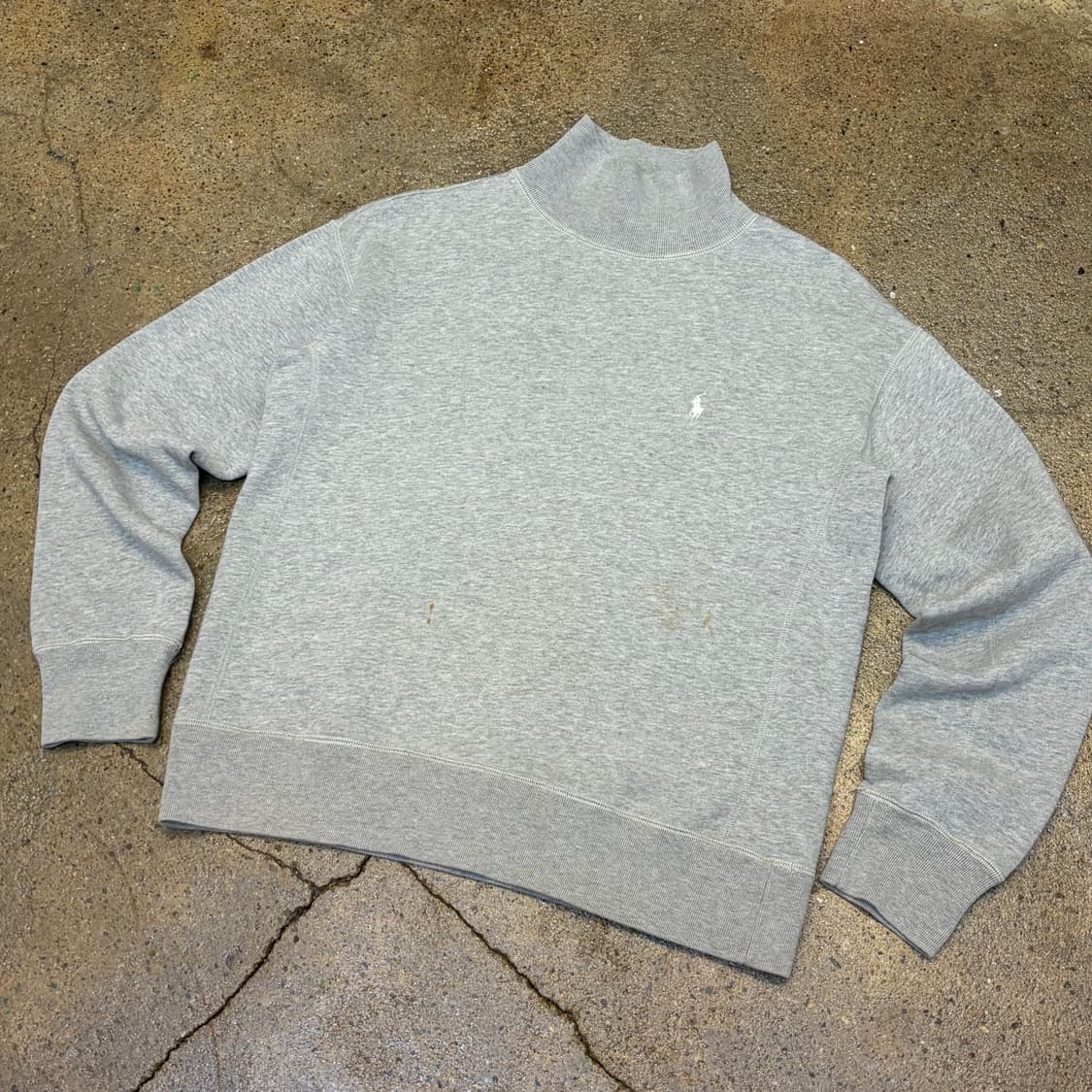 레어 90s 미국 빈티지 폴로랄프로렌 터틀넥 맨투맨 상품이미지2