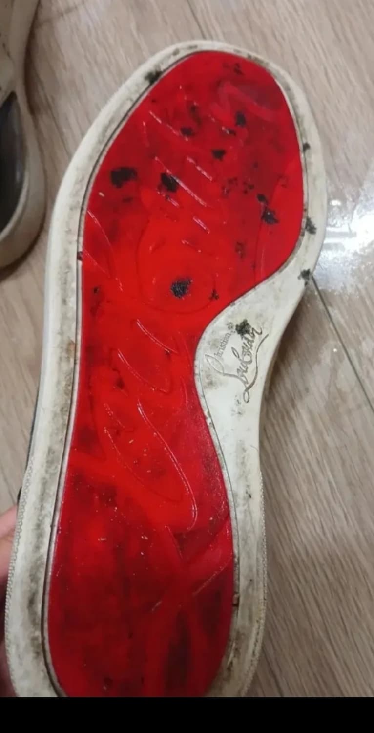 크리스찬 루부탱 스터드 스니커즈 40.5 상품이미지7