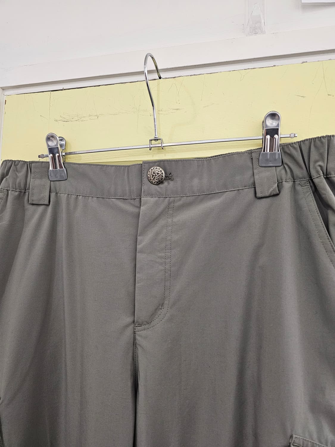 Japan 카키 리본 카고PT 상품이미지4