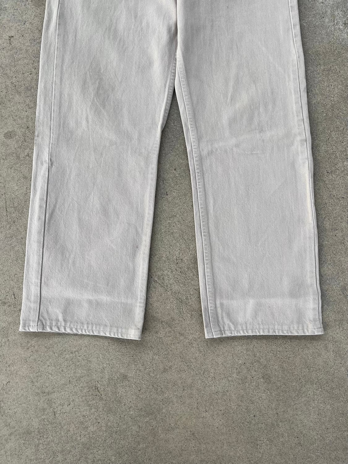 90s 빈티지 리바이스 509 데님 팬츠 베이지 상품이미지5