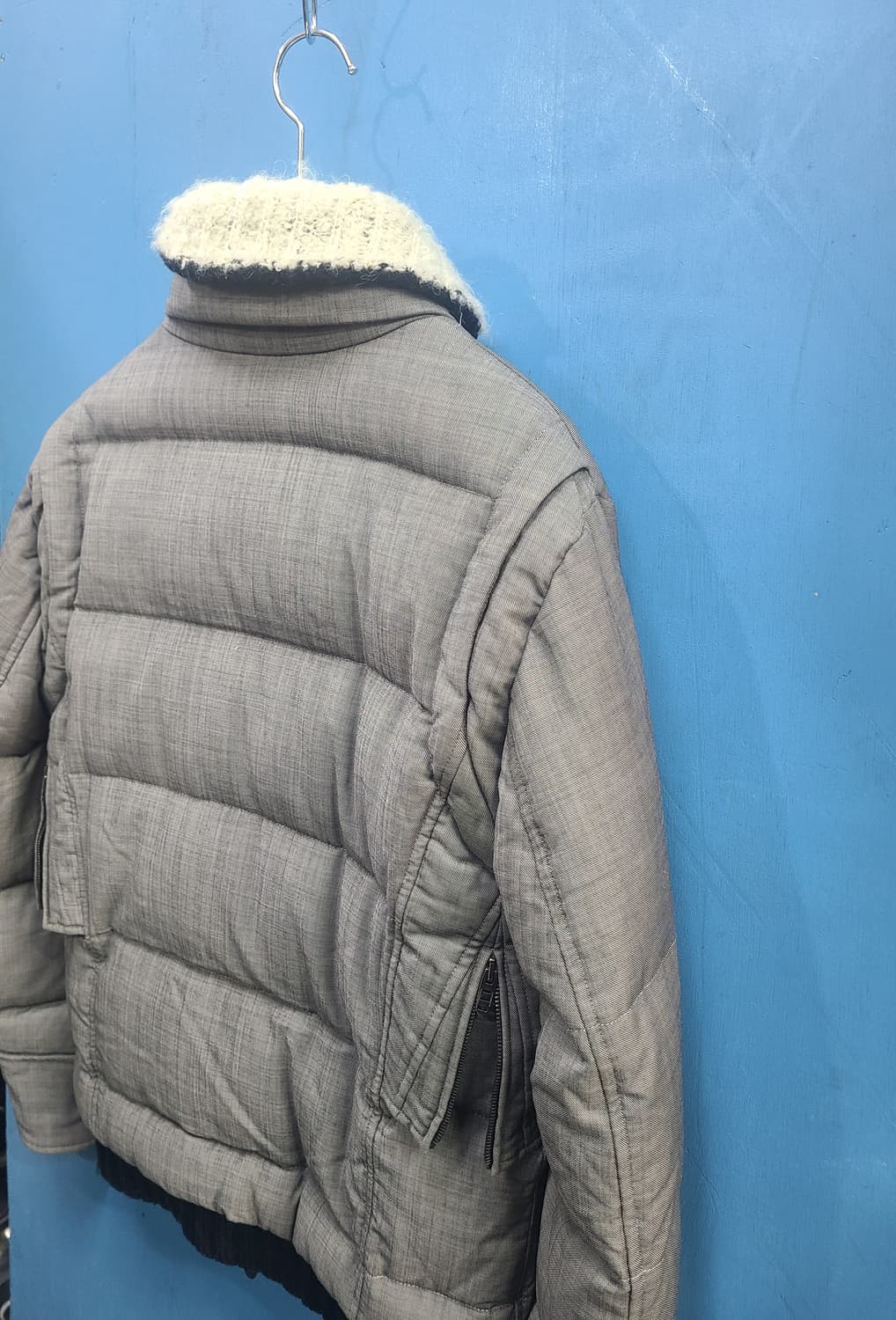 이태리 에르마노설비노 2010맨즈 거위패딩자켓봄버like아메카지 상품이미지6