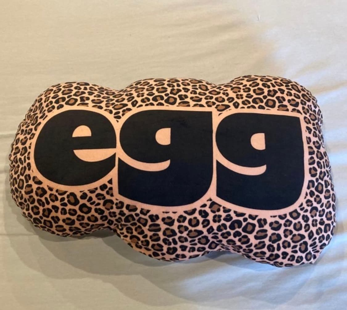 갸루 레오파드 egg 쿠션 오네갸루 히메갸루 갸루방꾸  상품이미지1