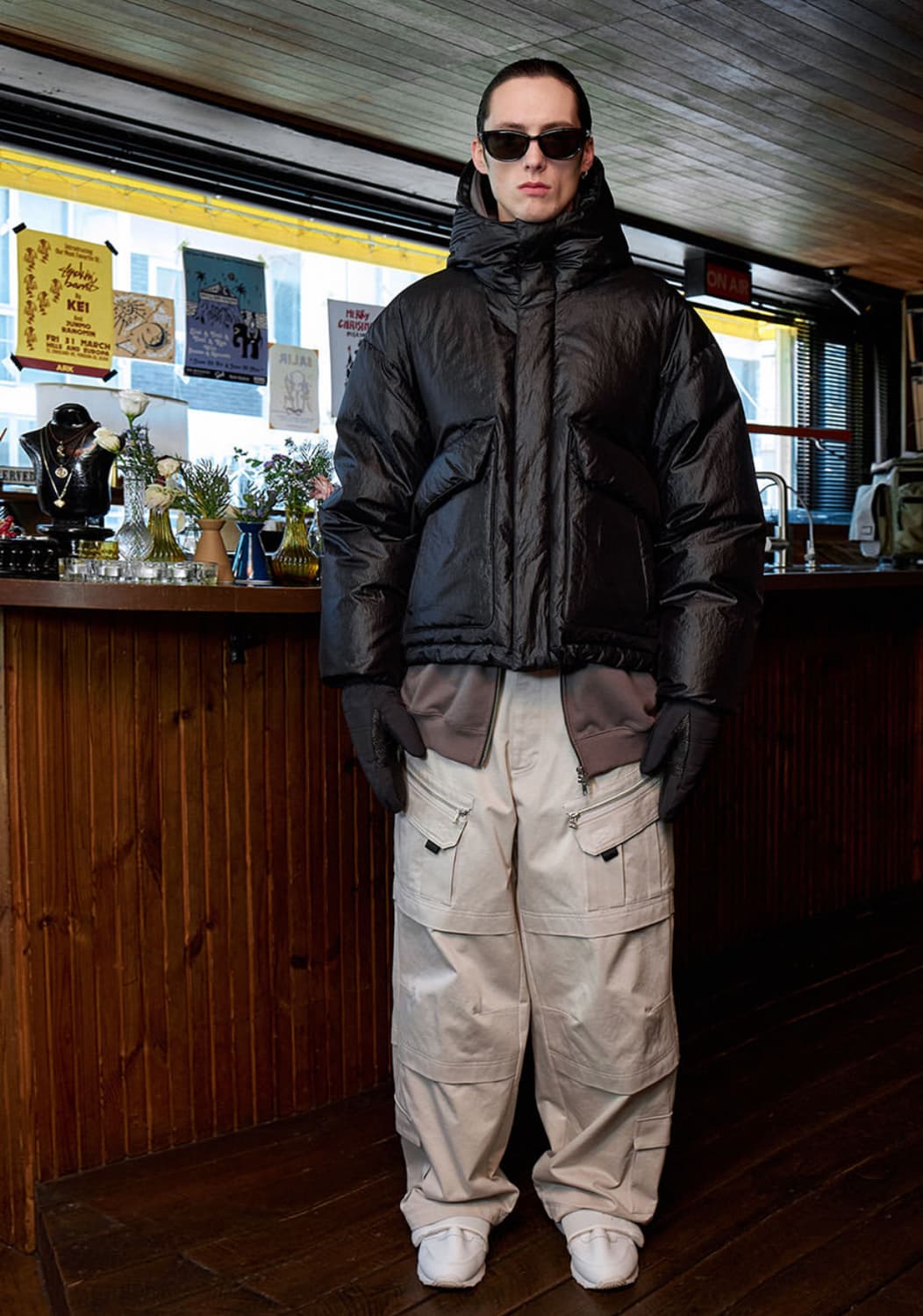 IEY 이에이 패딩 L 상품이미지1