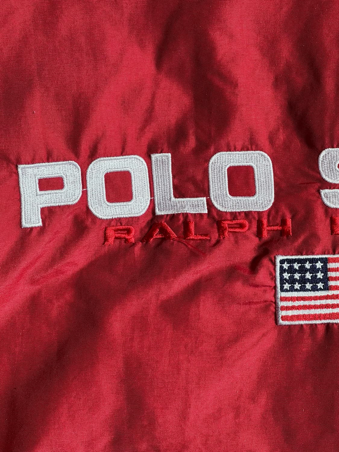 90s 폴로스포츠 올드스쿨 나일론 퀼팅 아노락 상품이미지7