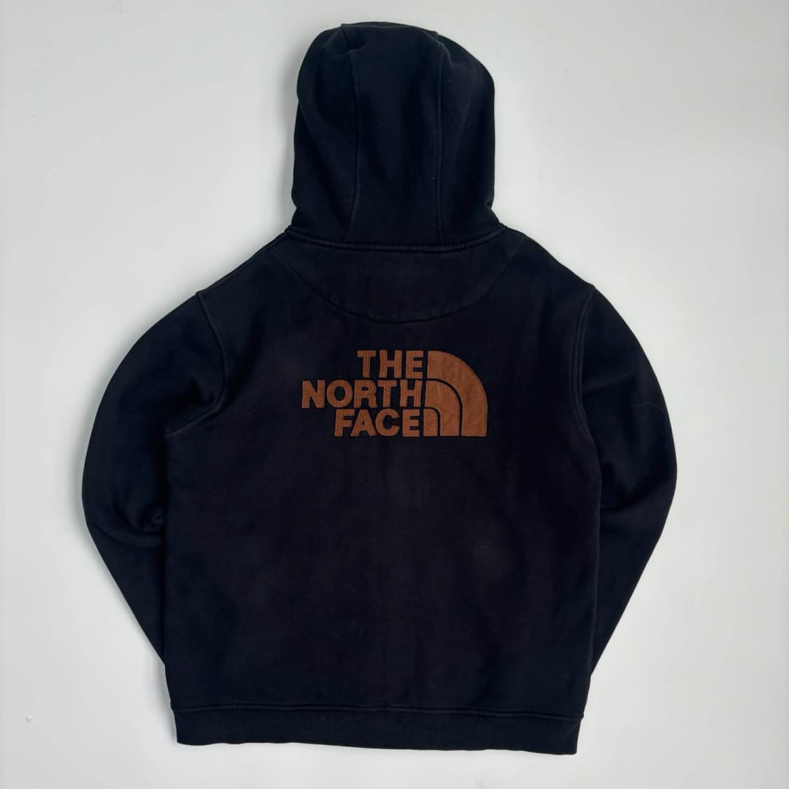 노스페이스 초코브라운 핀터깔 러블리힙 스웻 후드집업 희귀져지(L) 상품이미지3