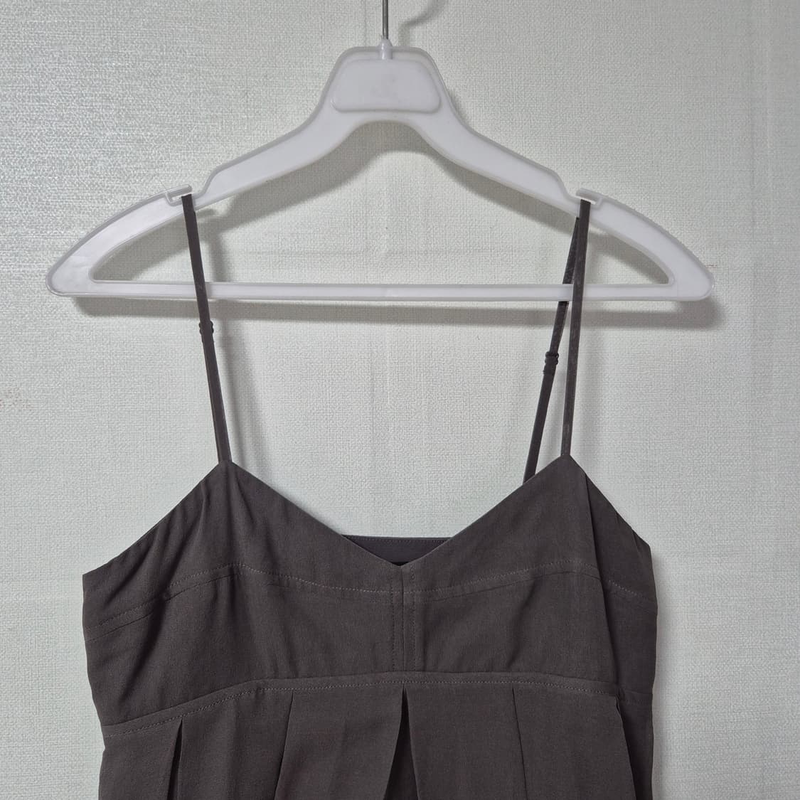 클럽모나코  브라운 끈나시 플레어 원피스 상품이미지3