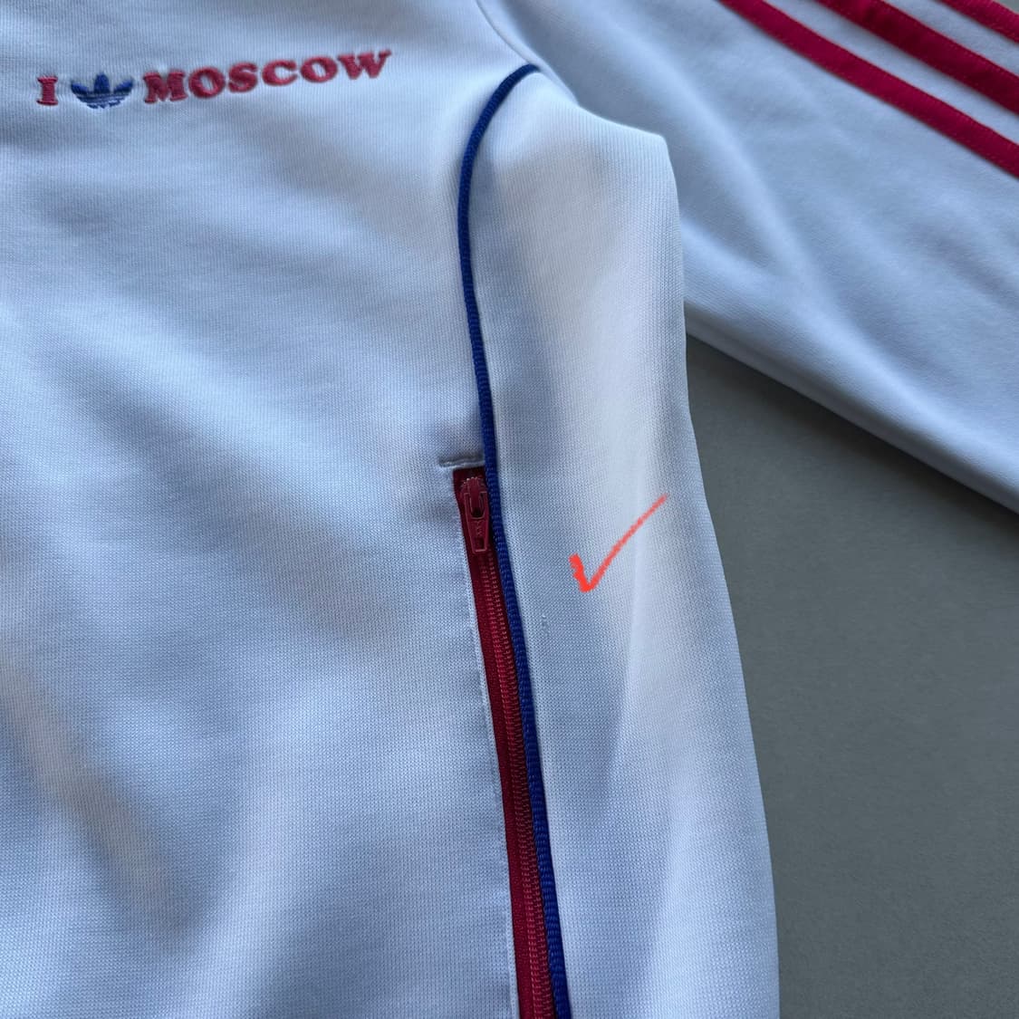 [S]아디다스 파이어버드 모스코바 화이트 트랙탑 져지 상품이미지9