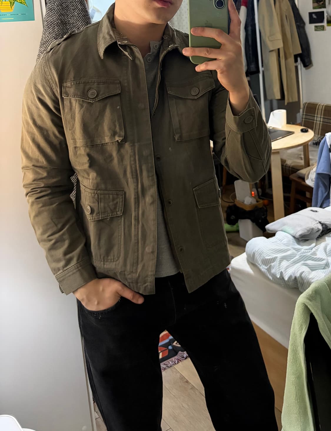 (95-100) 울리치 밀리터리 자켓 상품이미지9