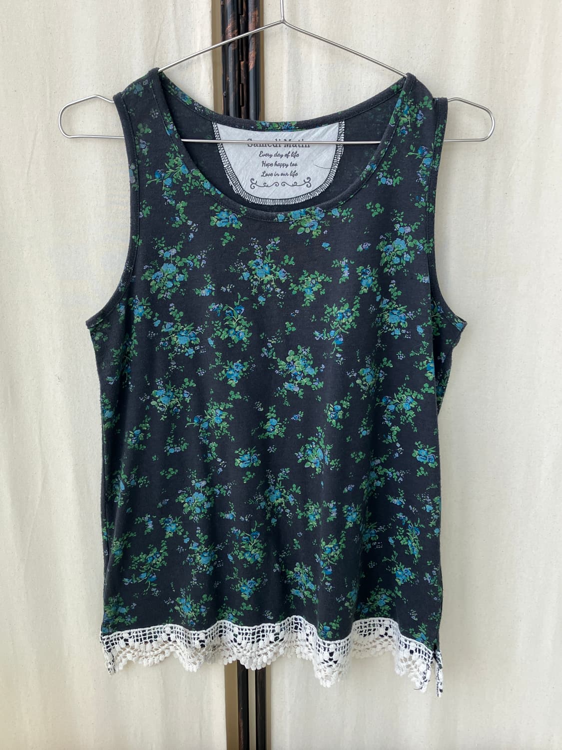 flower mori crochet sleeveless 상품이미지1